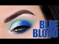 JEFFREE STAR BLUE BLOOD EYESHADOW PALETTE | Eye Makeup Tutorial