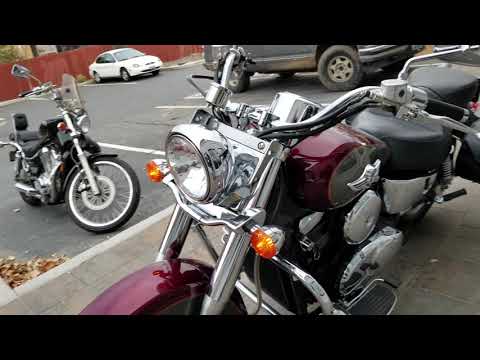 2001 Kawasaki Vulcan 1500 Classic Gray Red