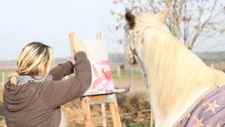 Indy The Painting Pony Schildert Voor Serious Request 2013