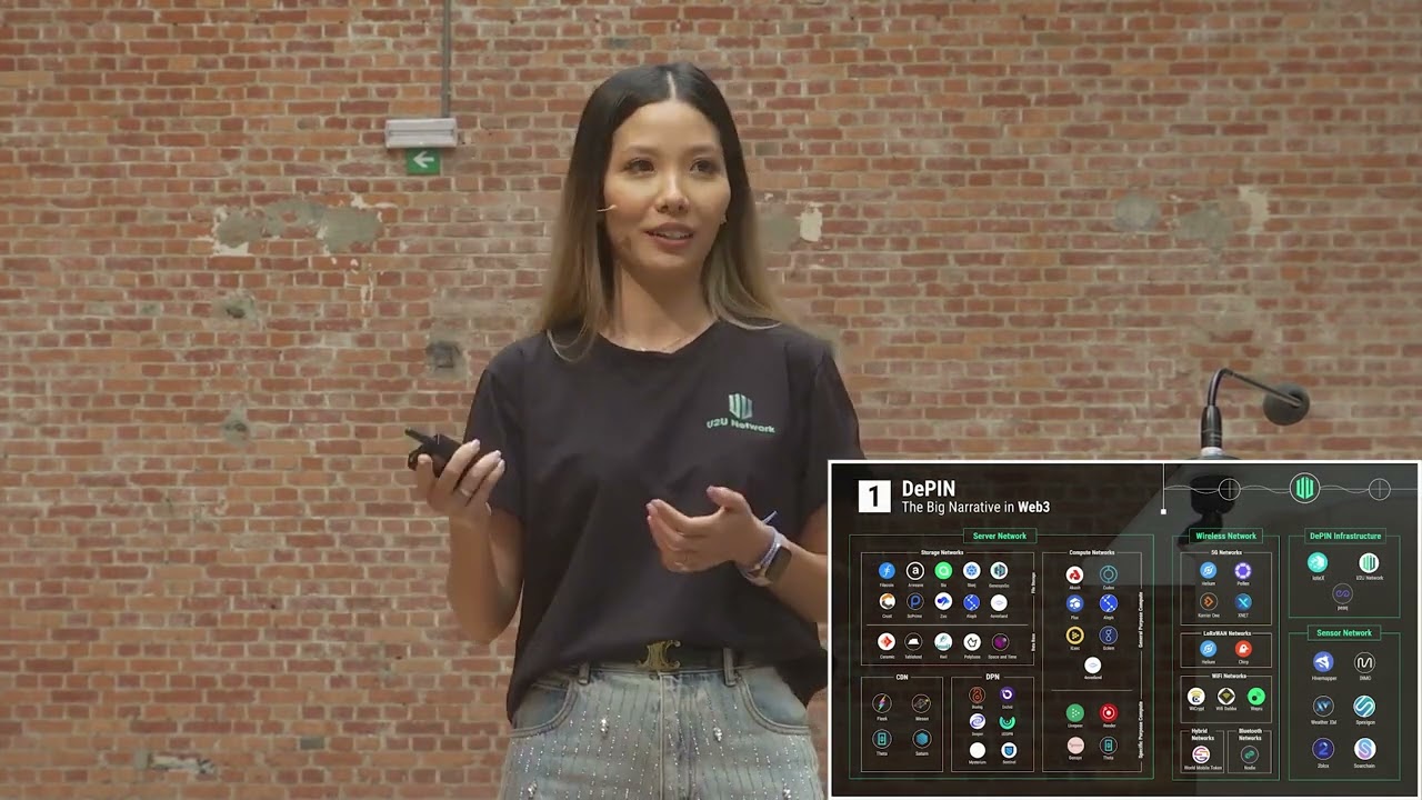 Ms. Chloe Phung, Representing U2U Network at depin:con: “DePIN Is For  Everyone!”