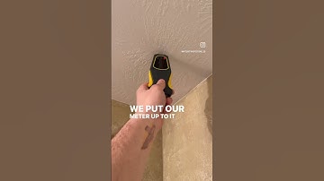 Found a water leak #homeinspector #homeinspection #diy #firsttimehomebuyer #homemaintenance