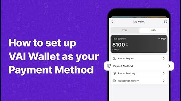 How to set up VAI Wallet as your Payout Method