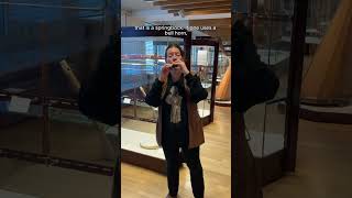 Gaby Bultmann Demonstrates The Gemshorn