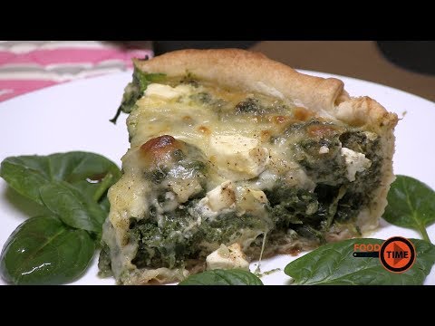 Tarta cu spanac si branza