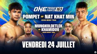 COMBATS GRATUITS🥊ONE FRIDAY FIGHTS 163