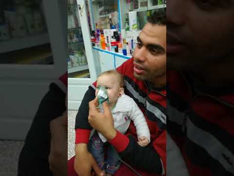 جلسات التنفس لعلاج النزلات الشعبية عند الرضع والأطفال