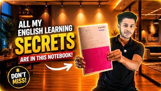 📒🔥 All My English Grammar Secrets Are in This Notebook! | Learn Grammar Easily 🚀 |English With Dipan