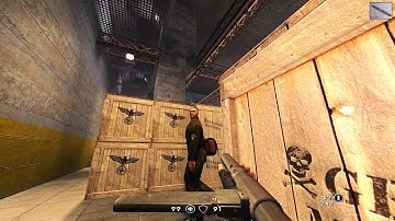 Reborn To Castle Wolfenstein Walkthrough - Part 11 | Rocket Base | RTCW Remake + All Secret Zones