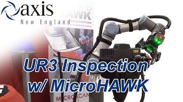 Universal Robots with MicroHAWK part inspection