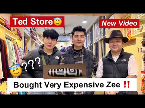 First time I meet my favourite tibetan YouTuber😍ted kunchok||so kind person🙏ted￼ store||new vedio||