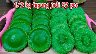 resep kue cucur takaran 1/2 kg tepung, tips berserat empuk dan lembut 