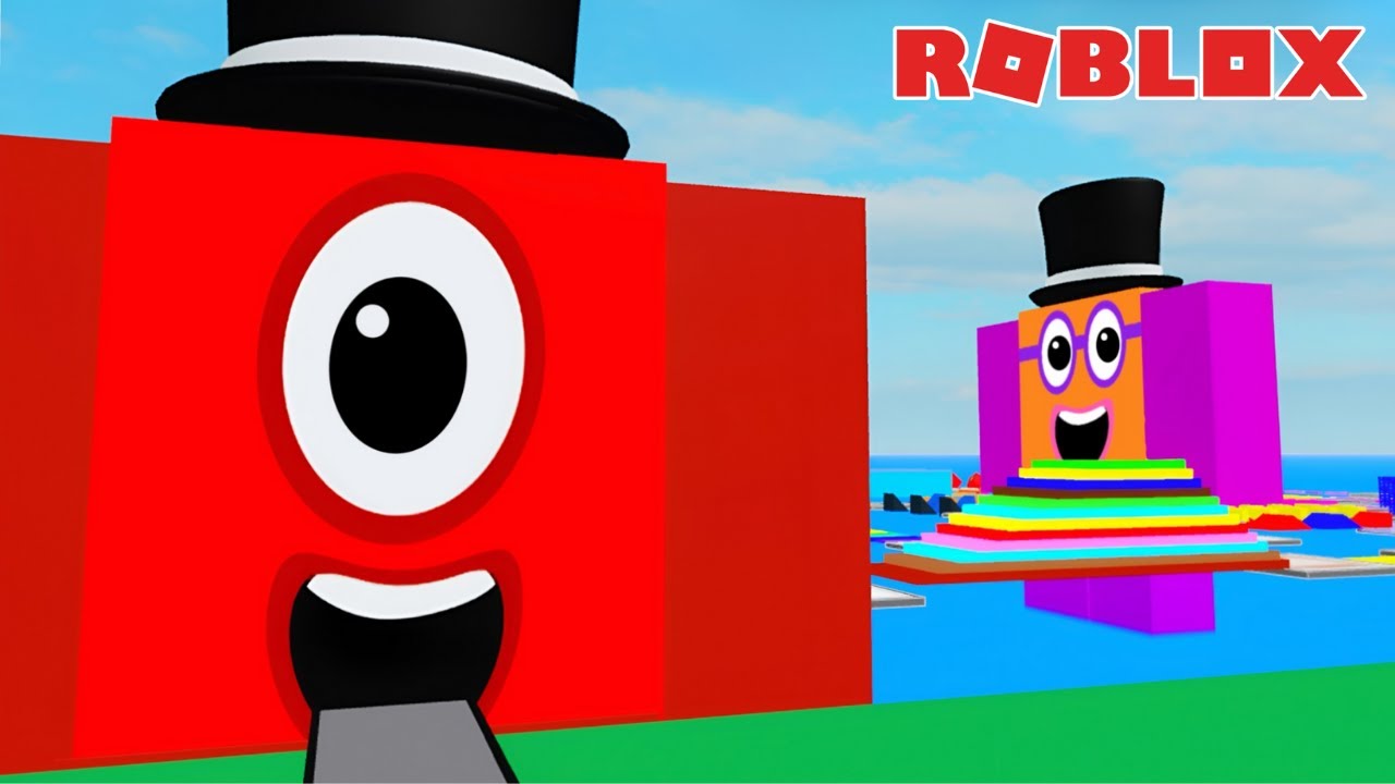 Новая игра Numberblocks OBBY! [Забавная игра OBBY]