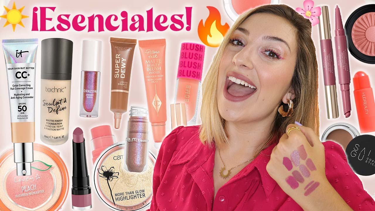 😍 IMPRESCINDIBLES MAQUILLAJE PRIMAVERA/VERANO 🌸 ¡Color y alegría! ✨