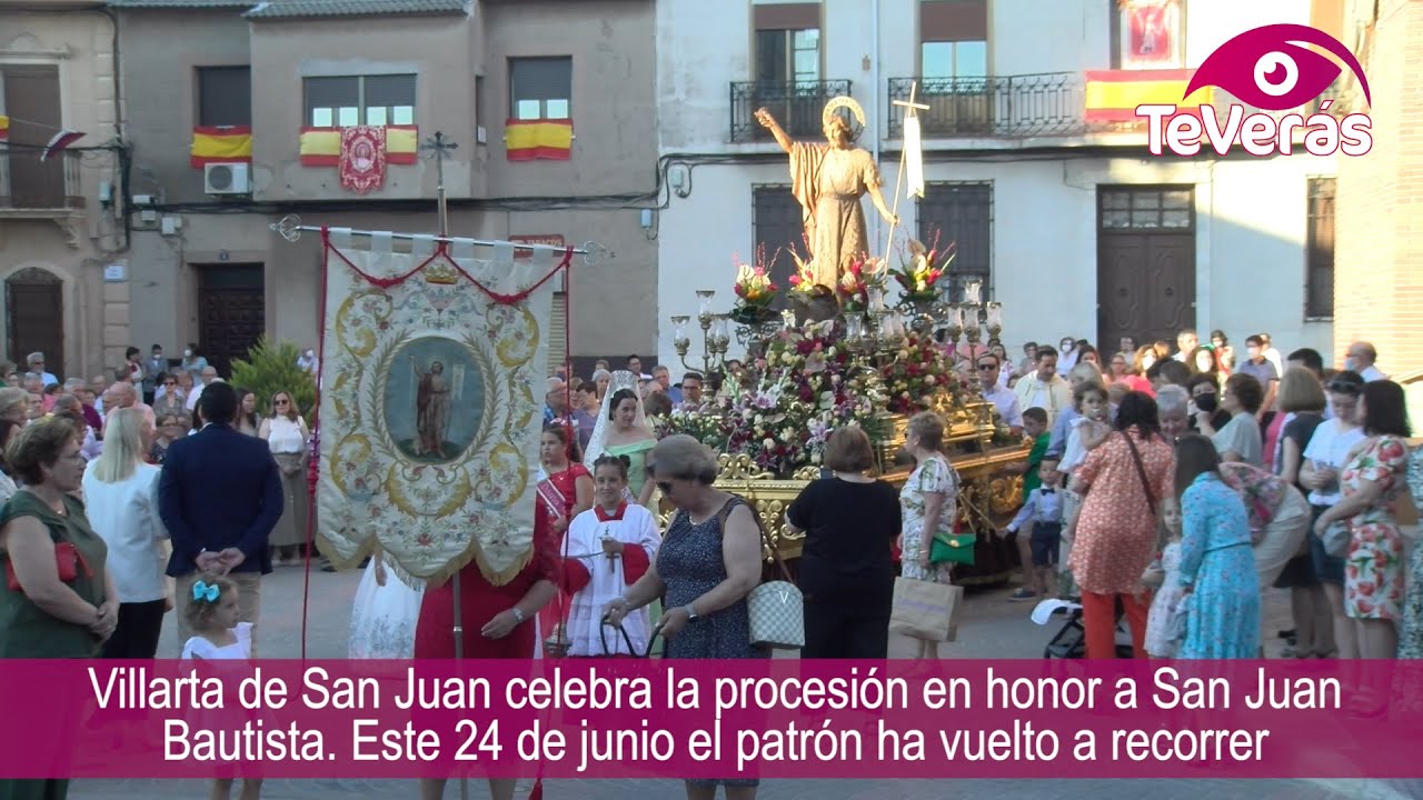 San Juan Bautista vuelve a recorrer las calles de Villarta