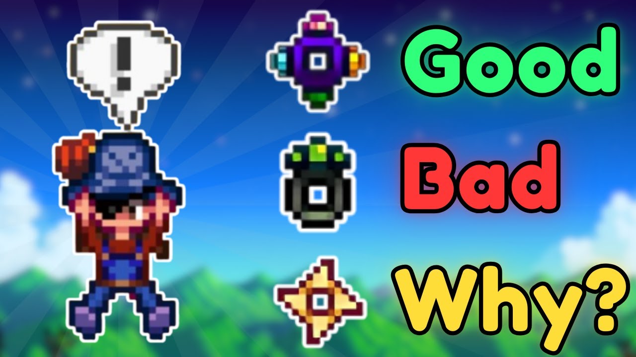 Ranking every ring from worst to best (Stardew Valley 1.6) - YouTube