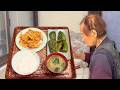 🇯🇵Dinner with My Japanese Grandma (94) | Living in the Countryside Alone
