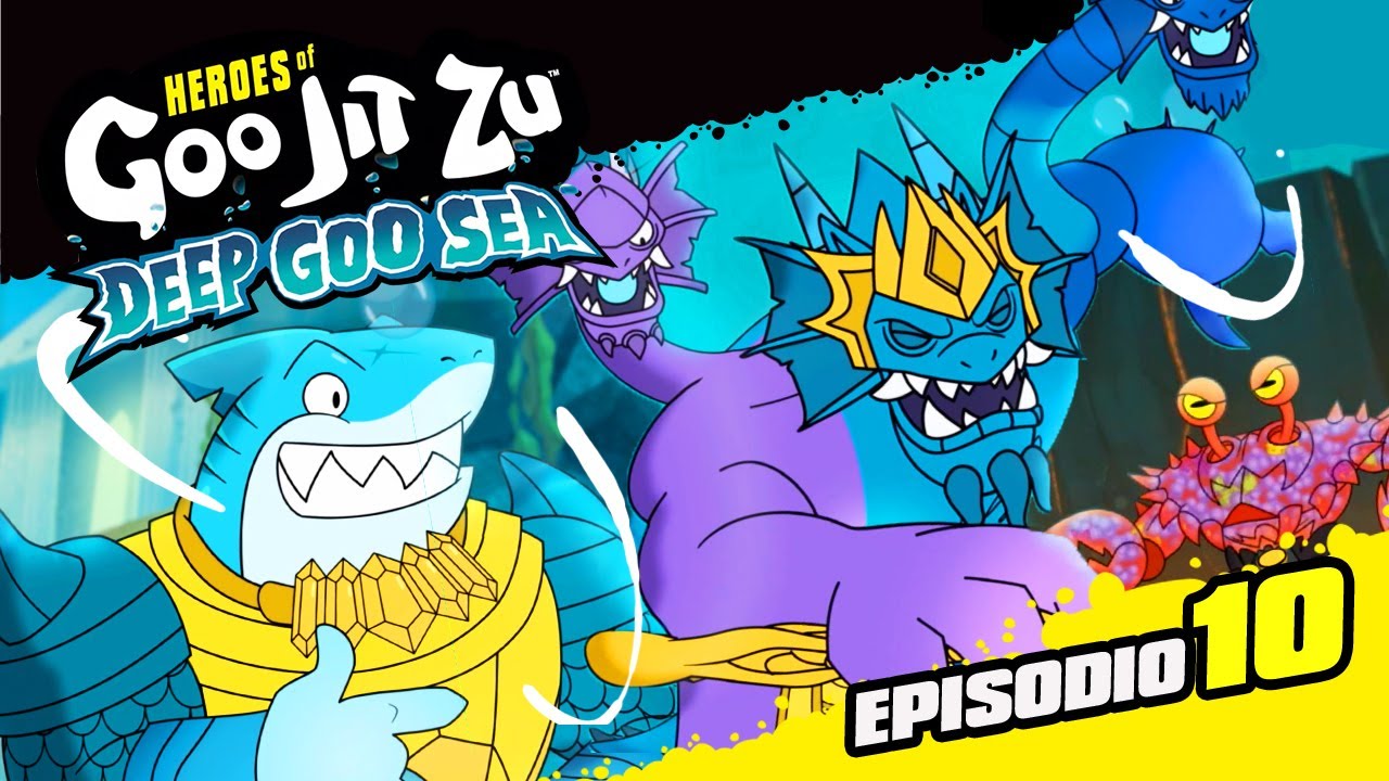 Héroes De Goo Jit Zu Episodio 10: ¡Problemas De Goo En El Mar!