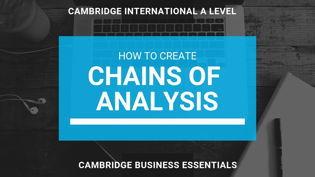 Cambridge International Business A level Chain of Analysis - YouTube