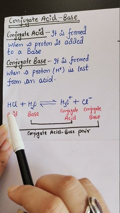 What Is Conjugate Acid Base Pair Class 11th Chemistry shorts Jee what-is-conjugate-acid-base-pair-class-11th-chemistry-shorts-jee