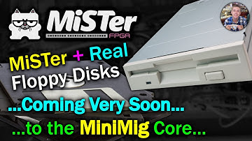 MiSTer Minimig - Real Floppy Drive Update!