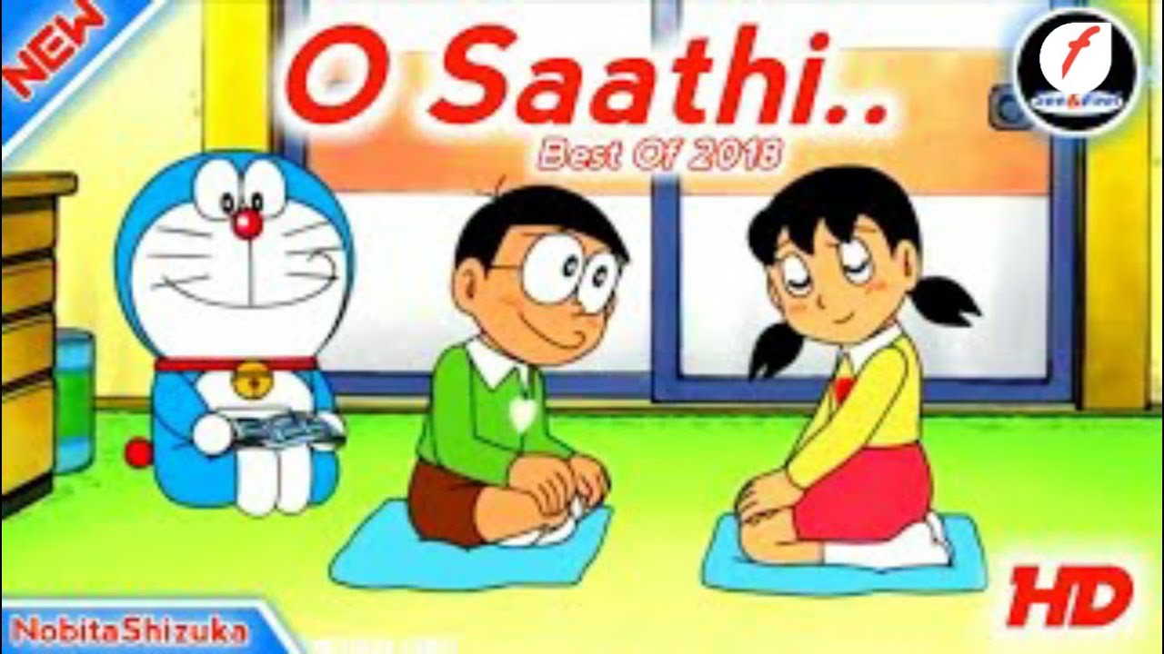 Nobita Love Song - (O Saathi song) ft. Shizuka || Baaghi 2 song | Best Romantic Song 2018