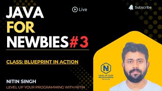 Class in Java — Blueprint, Structure, and Naming Rules | Java for Newbies Series