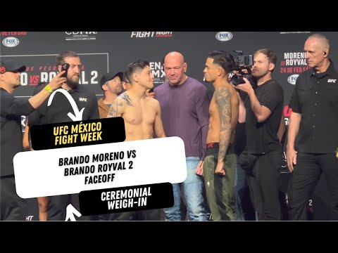 Brandon Moreno vs Brandon Royval fight footage