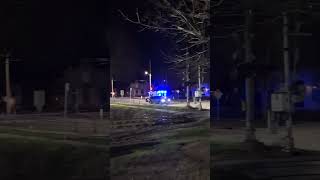 Middlesex London Paramedic Service Ambulance Rolls Through Colborne Street In London ON 04/11/26