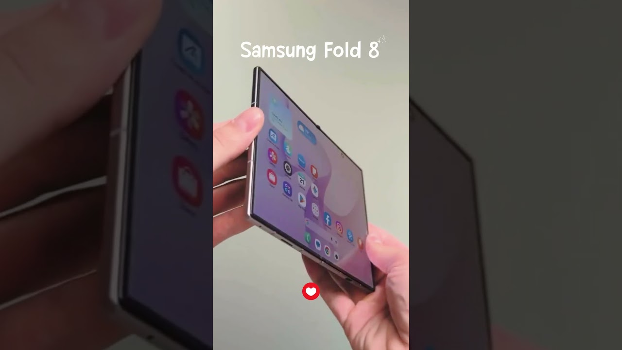 Its Weight is Only 201g! - Samsung Fold 8