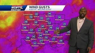 Wind Advisory: Rain, 40 mph winds take aim at Cincinnati area