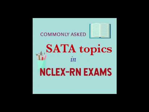 Видео: Какви са Sata въпросите в Nclex?