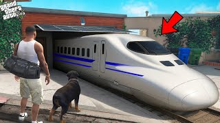 Franklin First Train Stealing Experience In Gta 5