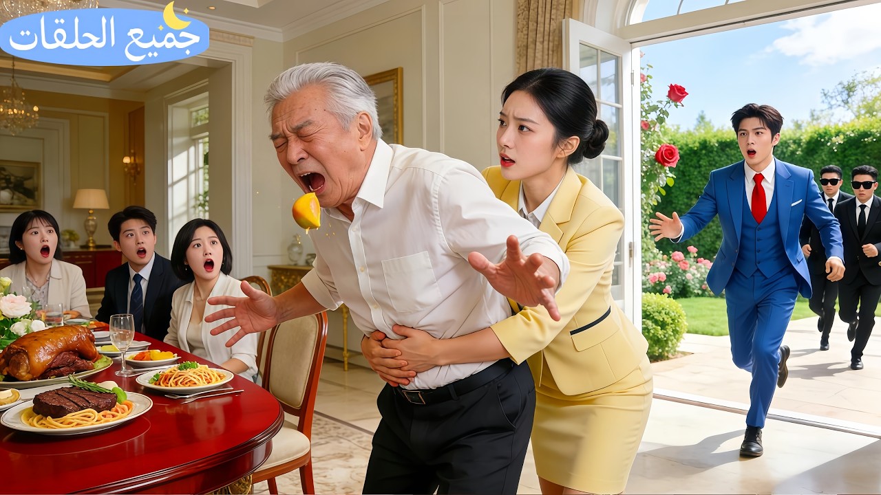 في حفلٍ اختنق جدّ CEO بنواة مانجو؛ فإذا بنادلةٍ محتقرة تنقذه! فأمره أن يتزوجها فوراً!