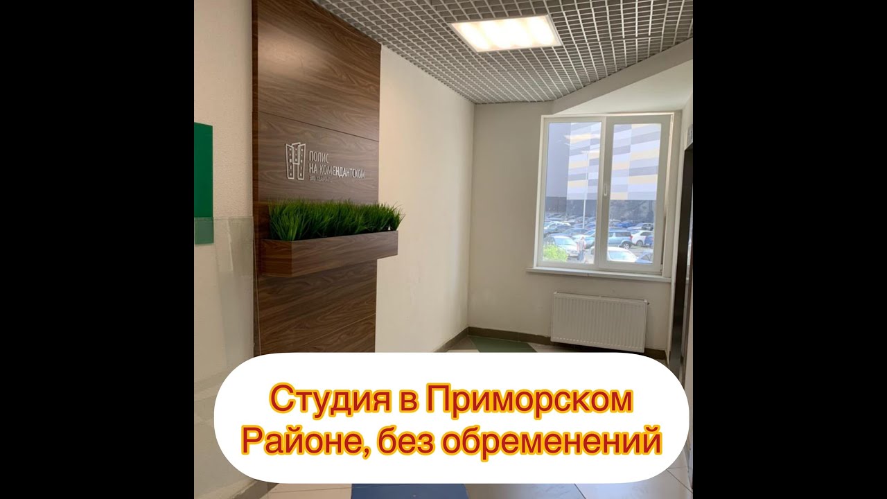 Купить Студию В Приморском Районе