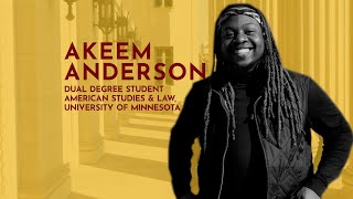 Where it Starts 2025: Akeem Anderson - ‘Communities are made’
University of Minnesota PhD and JD dual-degree student Akeem Anderson talks about his research into jazz and eugenics, as well as his efforts toward building community to create a better world. Where it Starts 2025: Akeem Anderson - ‘Communities are made’