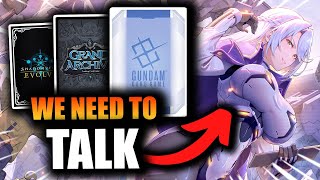 The ABSOLUTE STATE of Gundam Card Game, Grand Archive TCG and more on RZR @RedZoneRogue