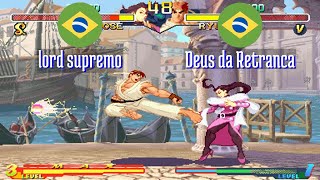 FT10 @sfa2u: lord supremo (BR) vs Deus da Retranca (BR) [SF Alpha 2 sfa2 Fightcade] Apr 22