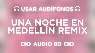 Una Noche En Medellín (Remix) - Karol G, Cris Mj Mañana Será Bonito (Bichota Season) 8D 🎧 Resimi