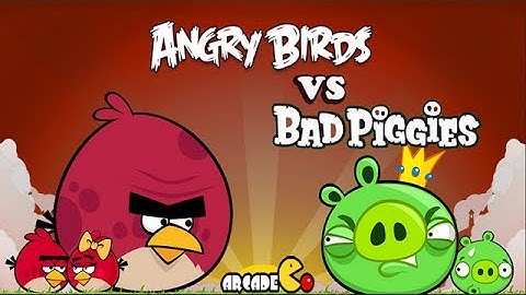 Angry Birds Vs Bad Piggies Walkthrough