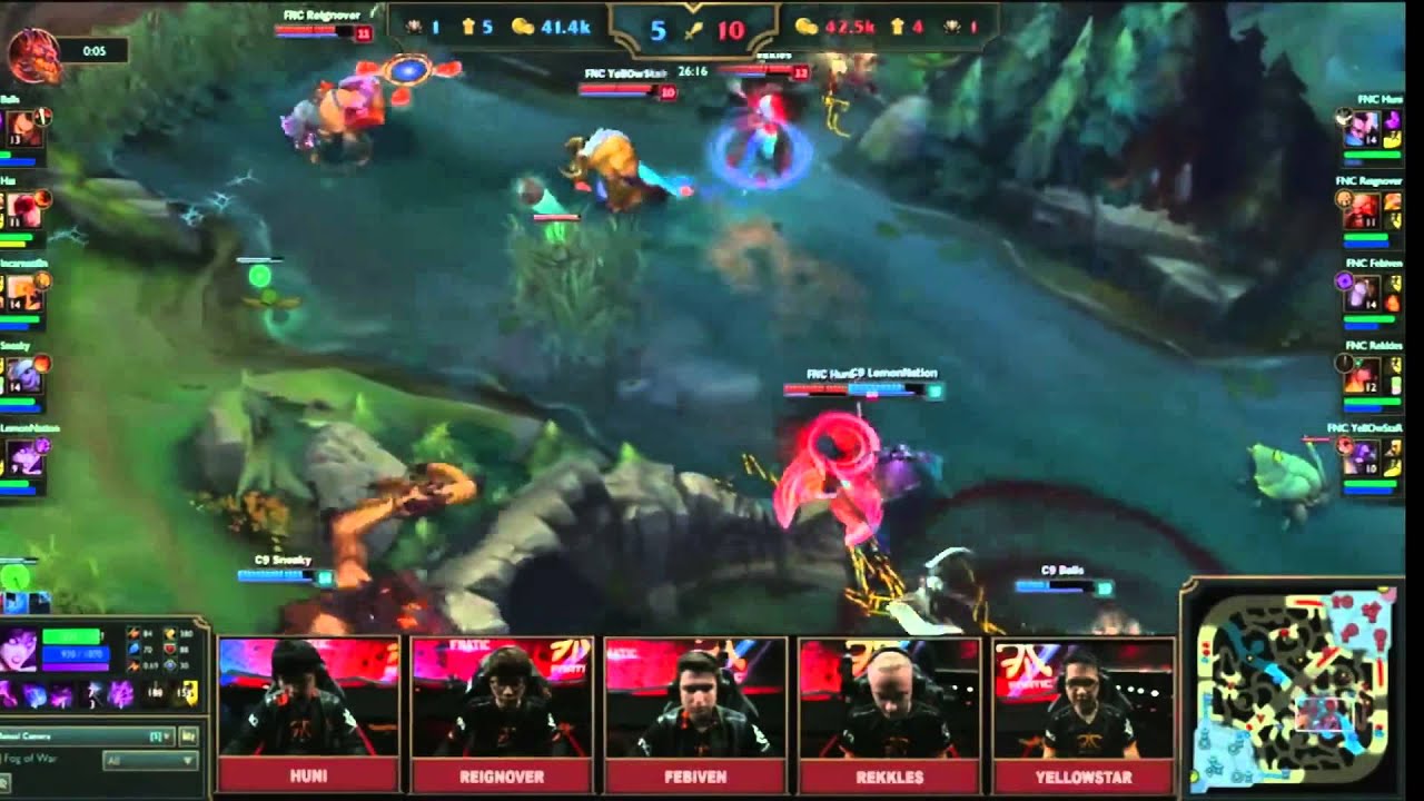C9 vs FNC - Grup karşılaşmaları | En iyi anlar