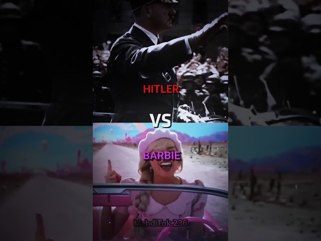 Barbie VS Hitler - Opinion of a Gay🤡 [After Dark] #edit #barbie #afterdark #movie #gdp #germany #vs class=