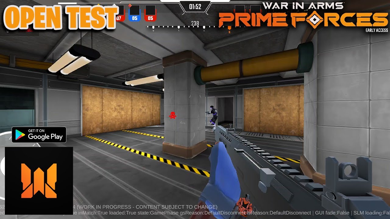 WAR IN ARMS: PRIME FORCES CQB Open Test - Android Gameplay - YouTube