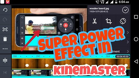 How to make superpower effect in kinemaster | kinemaster tutorial