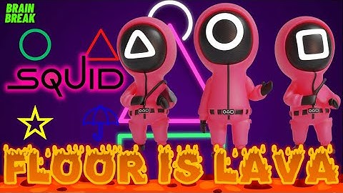 KID GAME FLOOR IS LAVA | EXERCISE BRAIN BREAK FOR KIDS | KIDS VIDEOS FOR KIDS