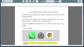 Set up HideIPVPN Smart DNS on iPhone/iPod screenshot 5