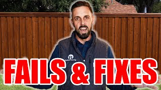 Fence Fails 2025 | How We Fix the Most Common Fence Mistakes