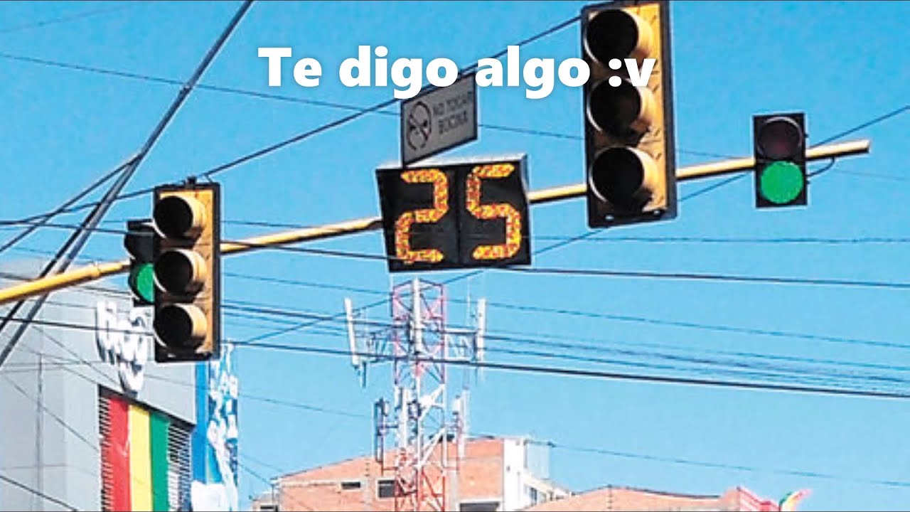 ¿Que le dice un semáforo a otro semáforo? - YouTube