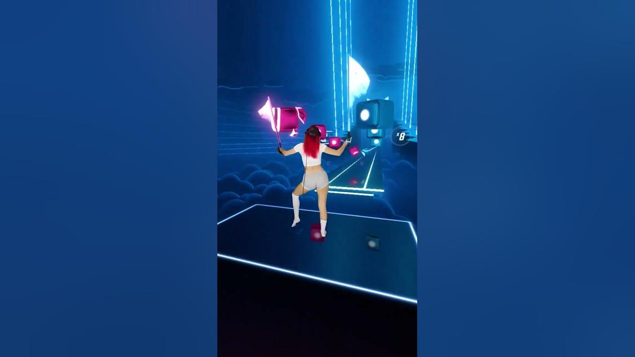 See Tinh DANCE BEAT SABER VR! TikTok Dance. Custom Songs Lyrics Mixed Reality. PSVR2 Quest 2