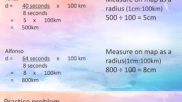 Finding Earthquake Epicenter using Triangulation Method (Tagalog)