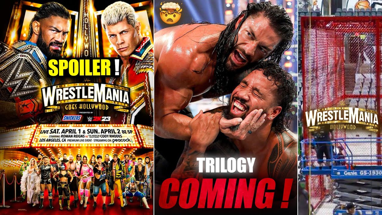 WRESTLEMANIA 39 ALL MATCHES Spoiler ! ROMAN Reigns VS JEY USO 3rd TIME